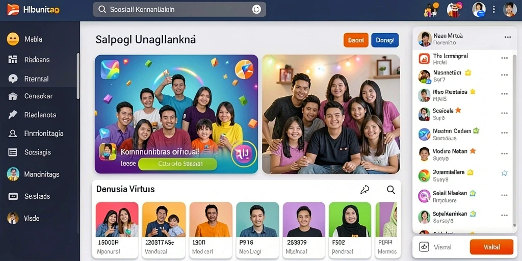 Tampilan antarmuka yang user-friendly.