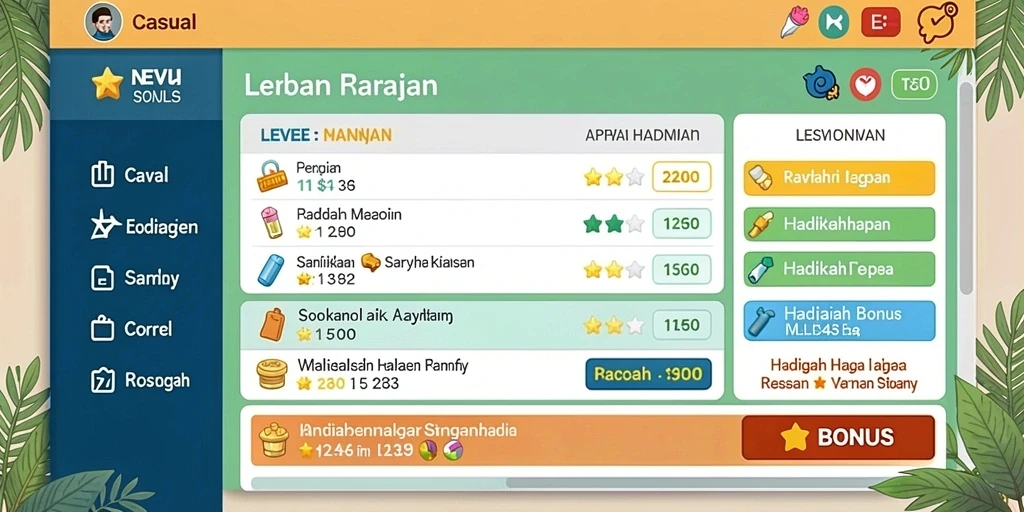 Tampilan antarmuka yang sederhana dan intuitif.