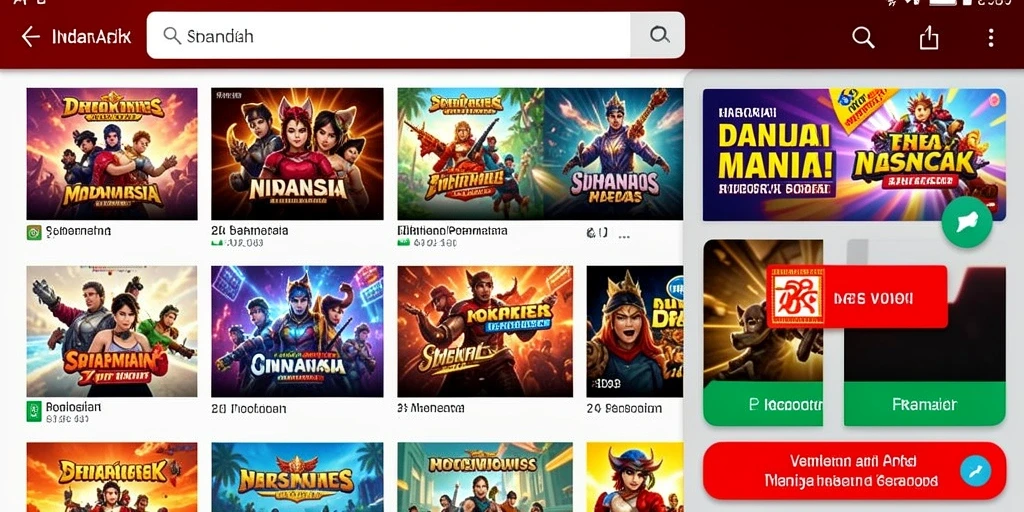 Tampilan antarmuka yang menarik dan user-friendly.