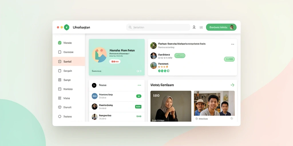 Interface yang ramah pengguna dan mudah dinavigasi.
