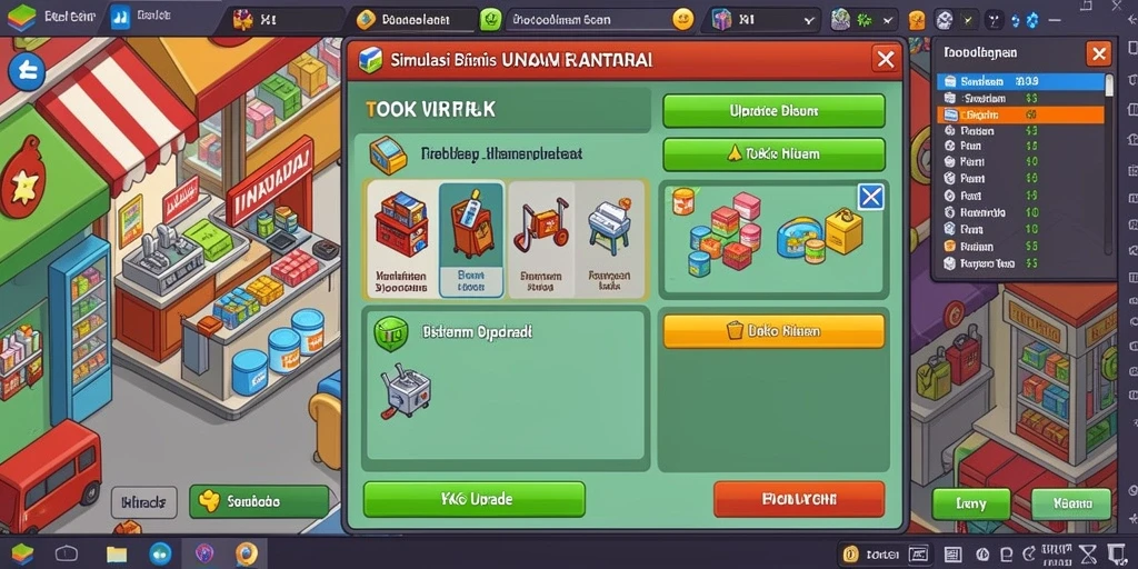 Antarmuka modern dan ramah pengguna.