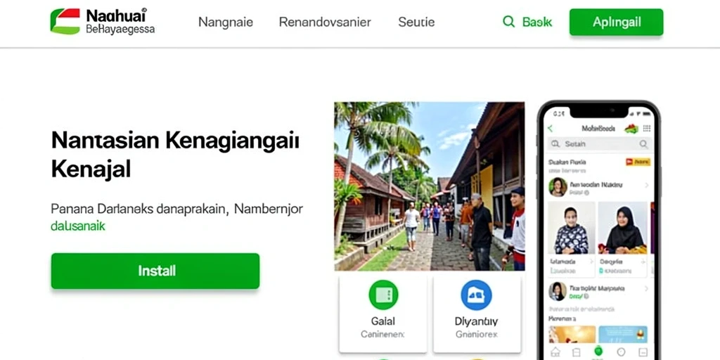 Tampilan antarmuka yang ramah pengguna.