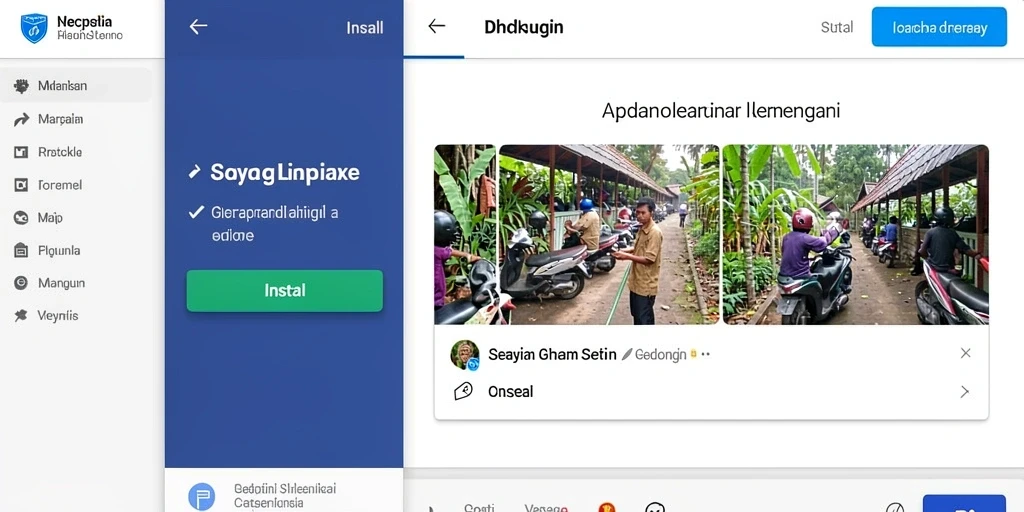 Tampilan antarmuka yang menarik dan user-friendly.