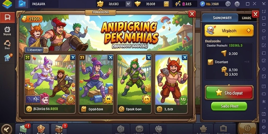 Tampilan antarmuka yang intuitif dan menarik.