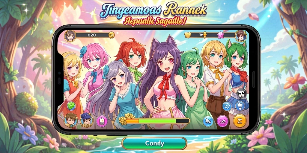 Screenshot menampilkan tampilan antarmuka permainan yang menarik.