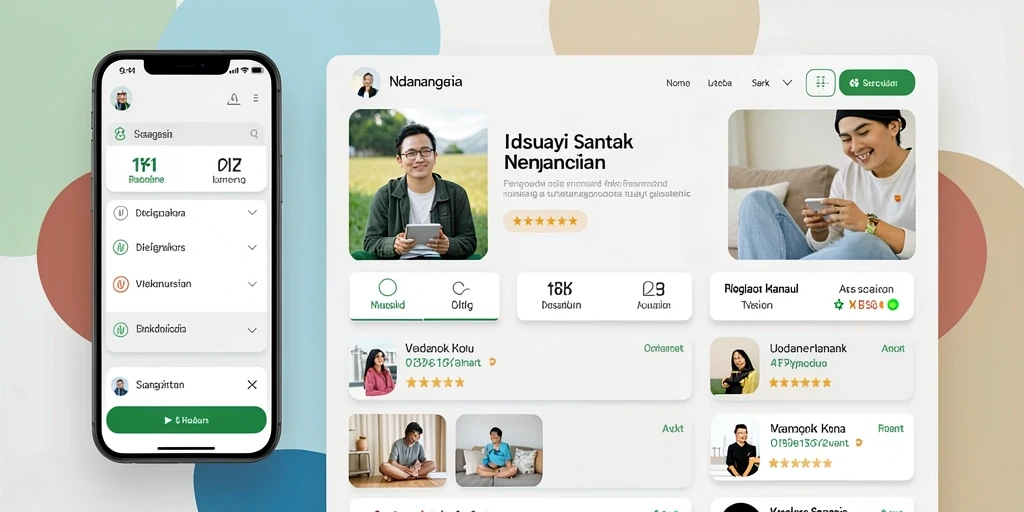 Tampilan grafis yang mengesankan dari permainan slot.