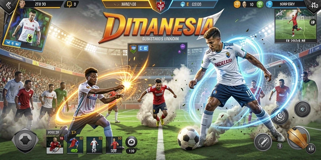 Tampilan antarmuka utama yang menarik.