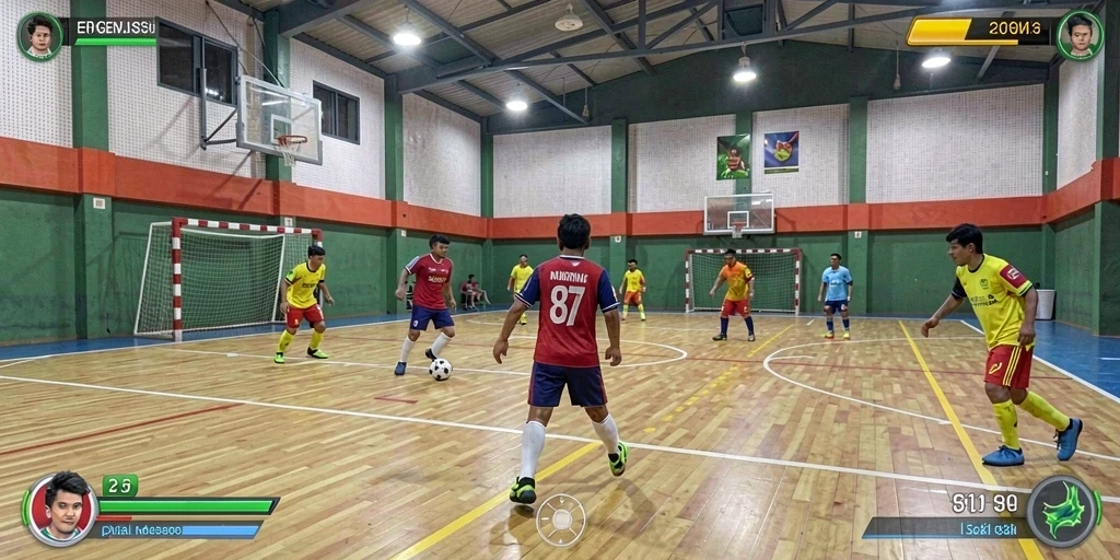 Tampilan awal yang menarik dan mudah dinavigasi.