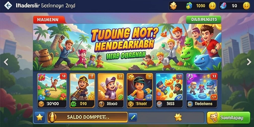 Tampilan antarmuka yang intuitif dan menarik.