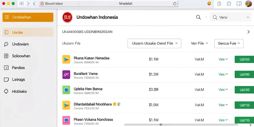 Screenshot menunjukkan tampilan menu permainan yang menarik.