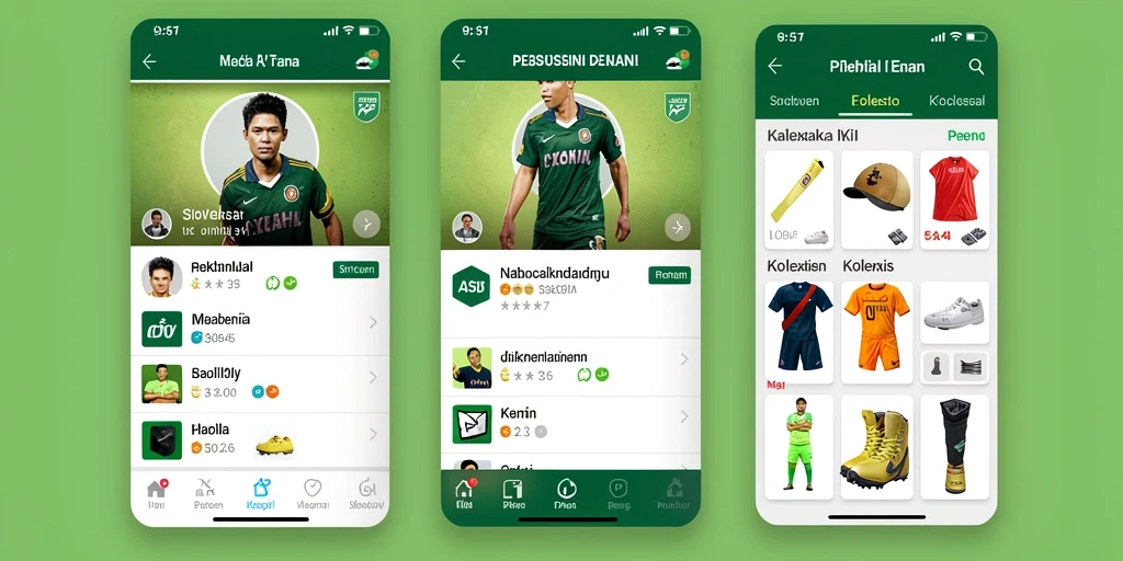 Tampilan antarmuka yang menarik dan user-friendly.