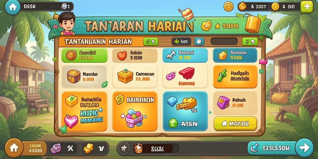 Tampilan antarmuka yang menarik dan user-friendly.