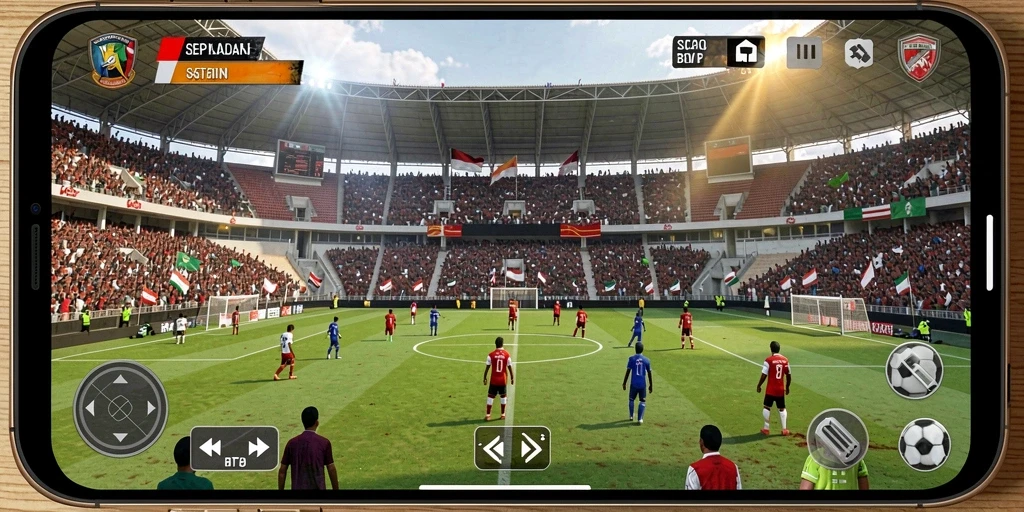 Gambaran grafis V87 yang menakjubkan.