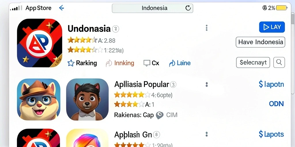 Tampilan awal yang menarik dan ramah pengguna.